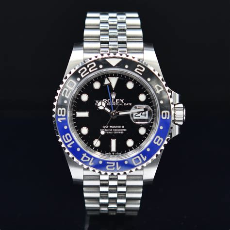 rolex gmt batman price list|rolex batman original price.